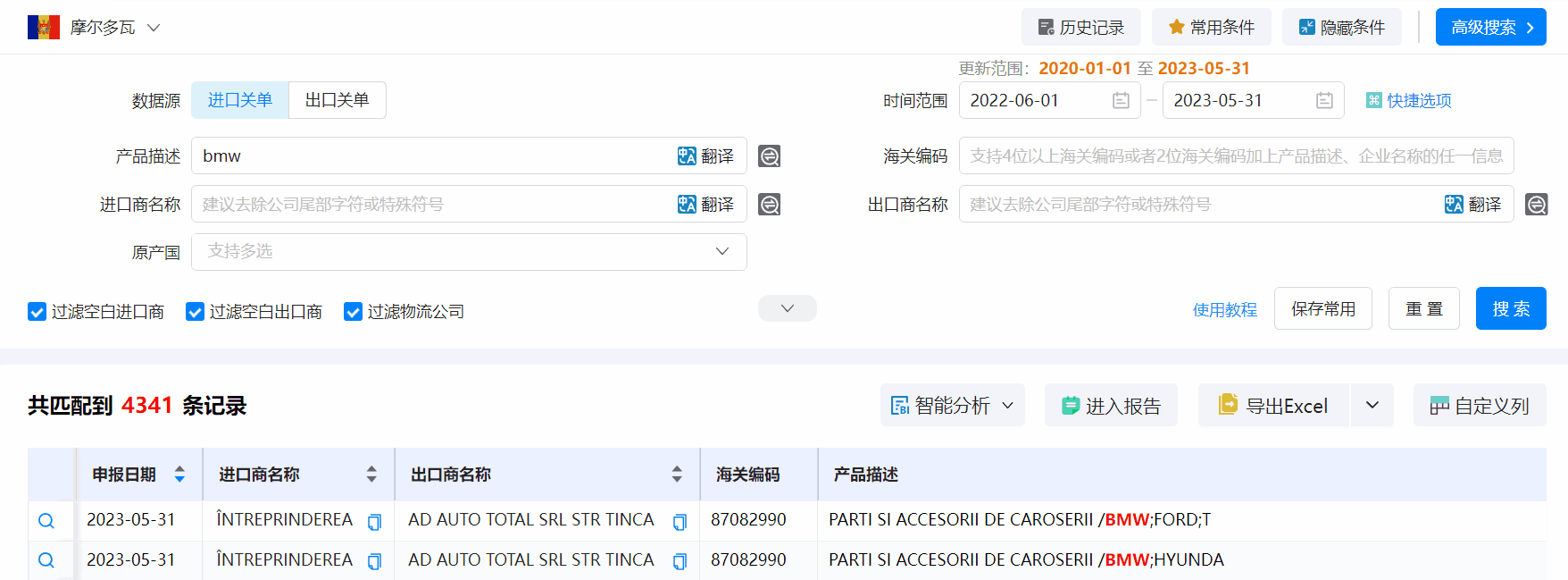 海关数据,摩尔多瓦海关数据,ballbet贝博海关数据