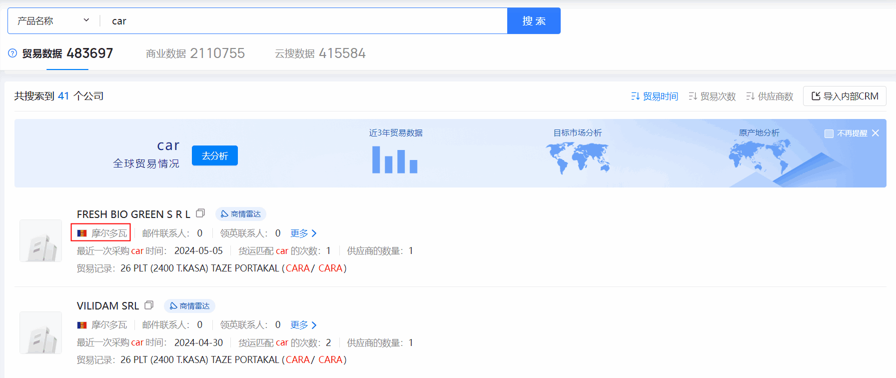 海关数据,摩尔多瓦海关数据,ballbet贝博海关数据