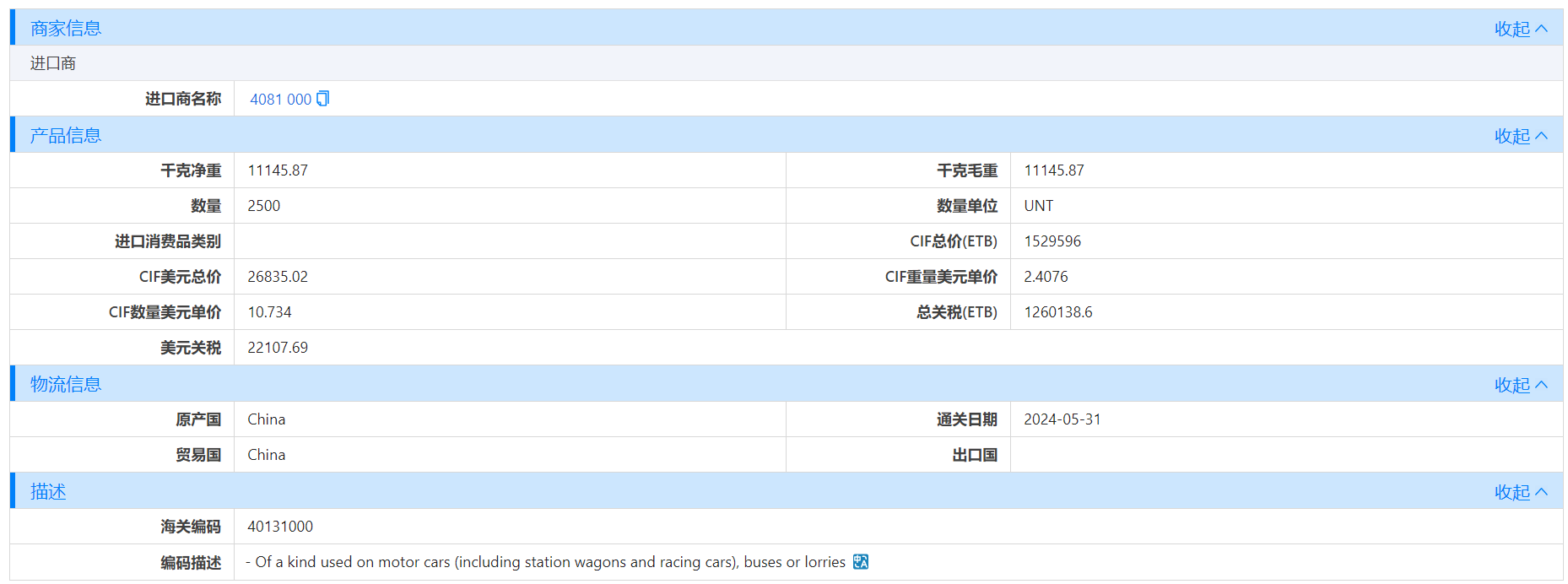 埃塞俄比亚海关数据,海关数据,ballbet贝博海关数据